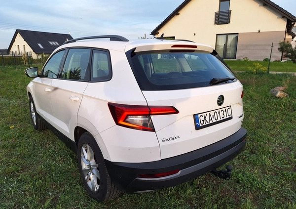 Skoda Karoq cena 67900 przebieg: 206000, rok produkcji 2018 z Przecław małe 407